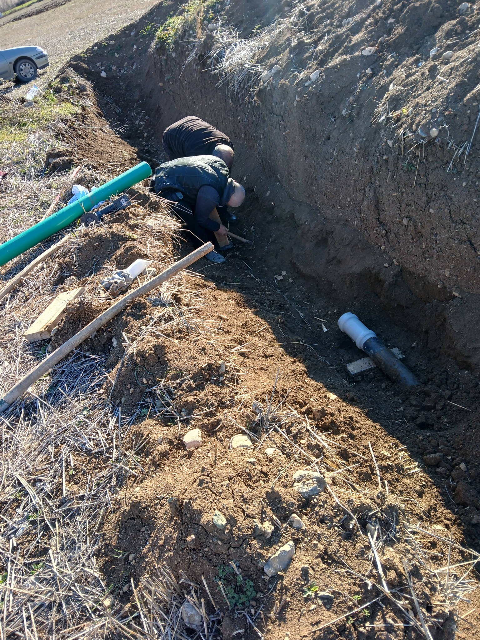 Sulama Havuzunda Çalışmalar Devam Ediyor