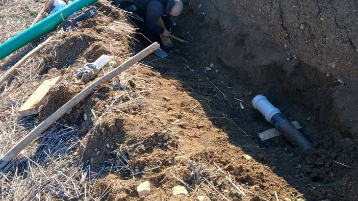 Sulama Havuzunda Çalışmalar Devam Ediyor